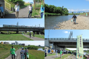 豊平川河川敷の清掃を実施しました 札幌市東区連合町内会連絡協議会